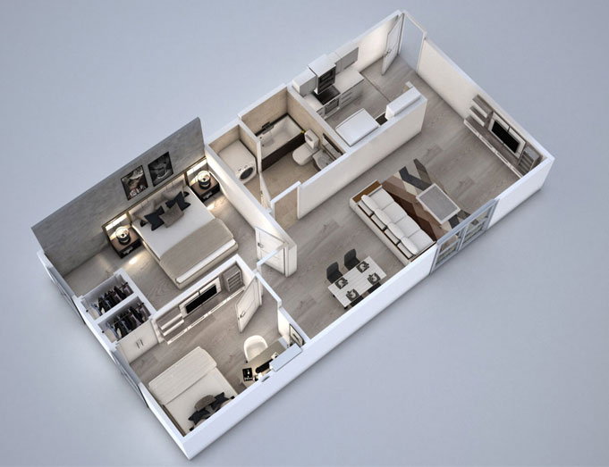 3D Floor Plan